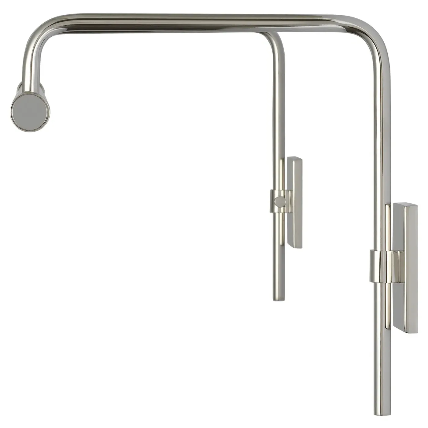 Kidd 24" Double Arm Picture Light Sconce - Polished Nickel
