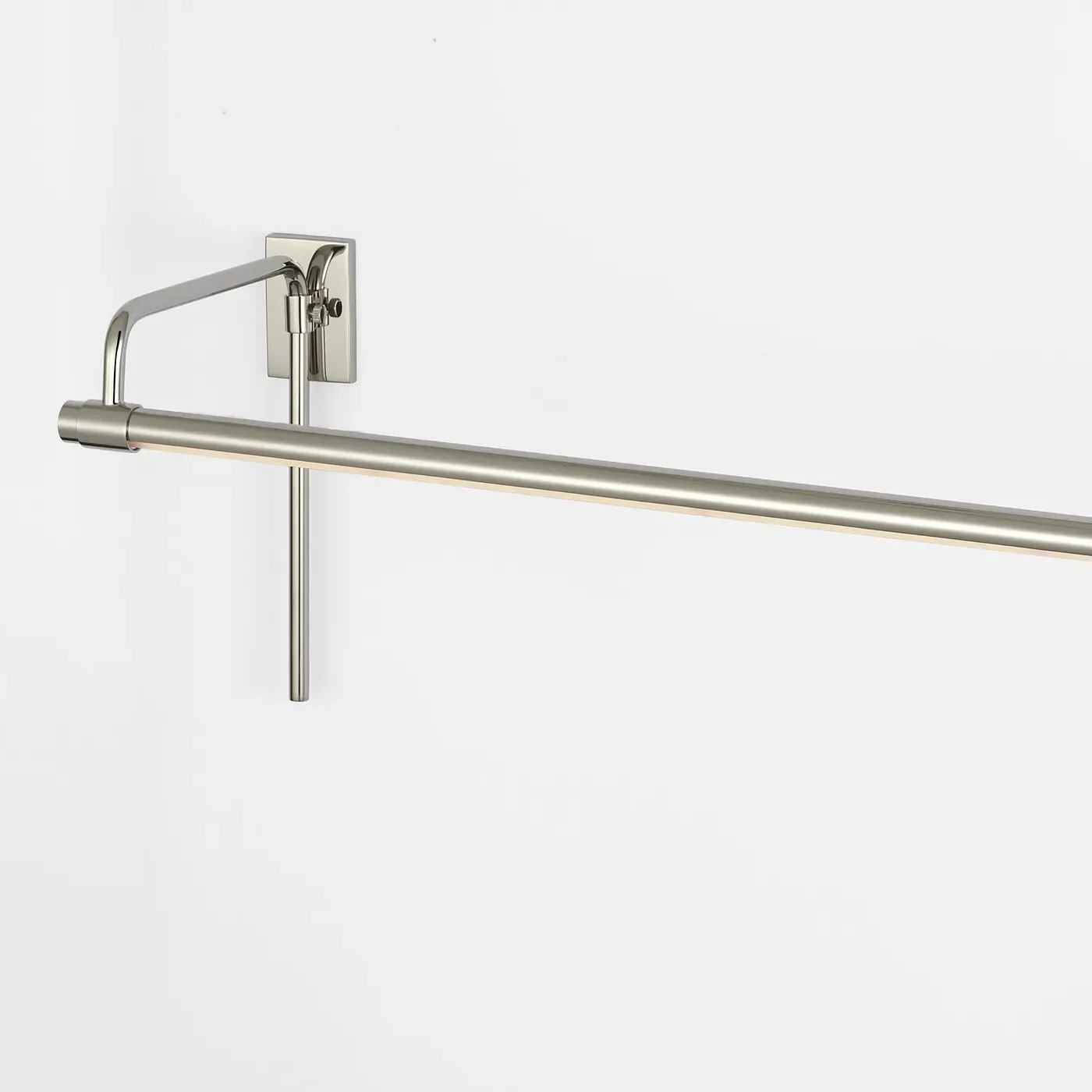 Kidd 24" Double Arm Picture Light Sconce - Polished Nickel