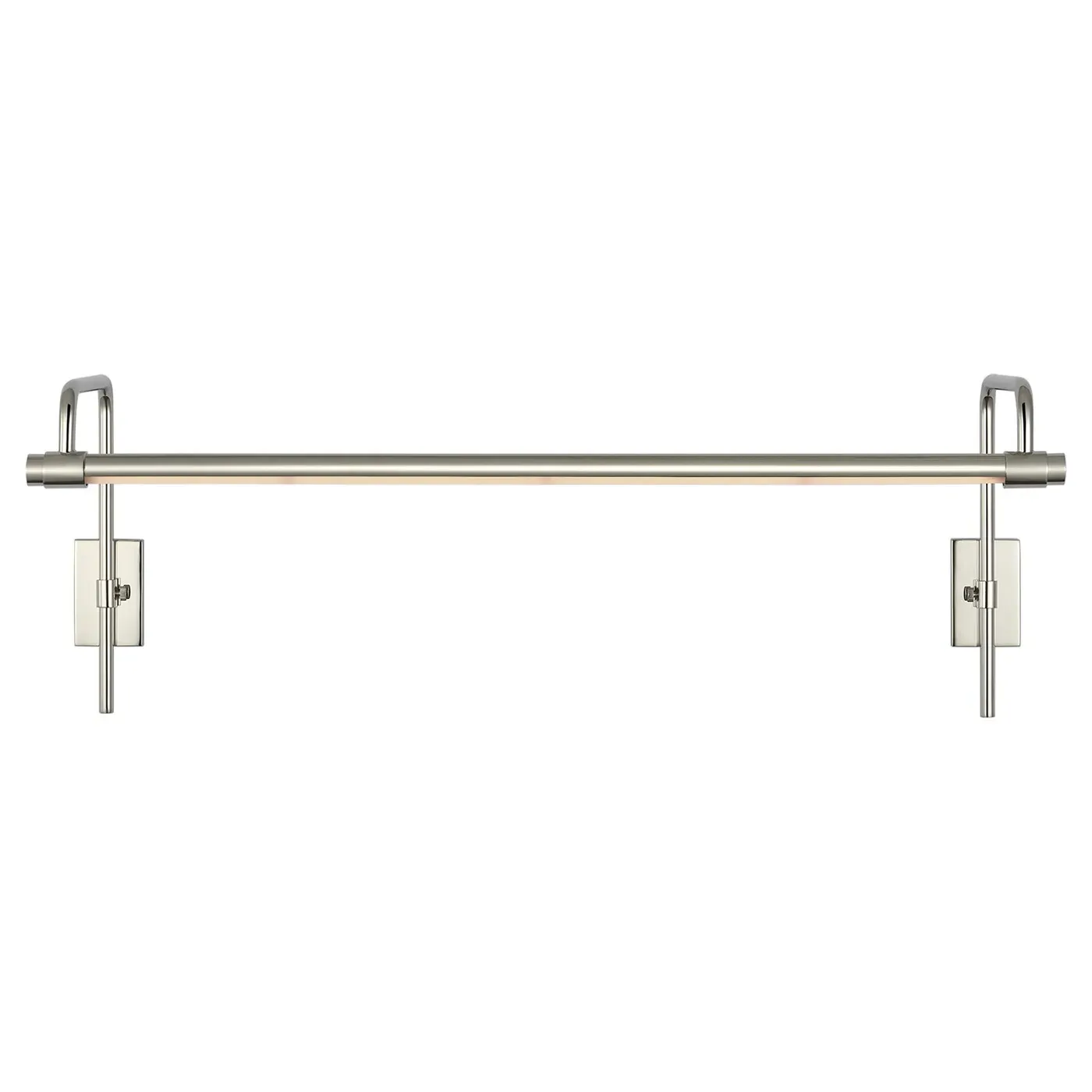 Kidd 24" Double Arm Picture Light Sconce - Polished Nickel