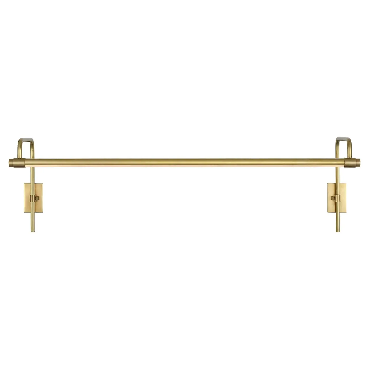 Kidd 30" Double Arm Picture Light Sconce - Antique Brass