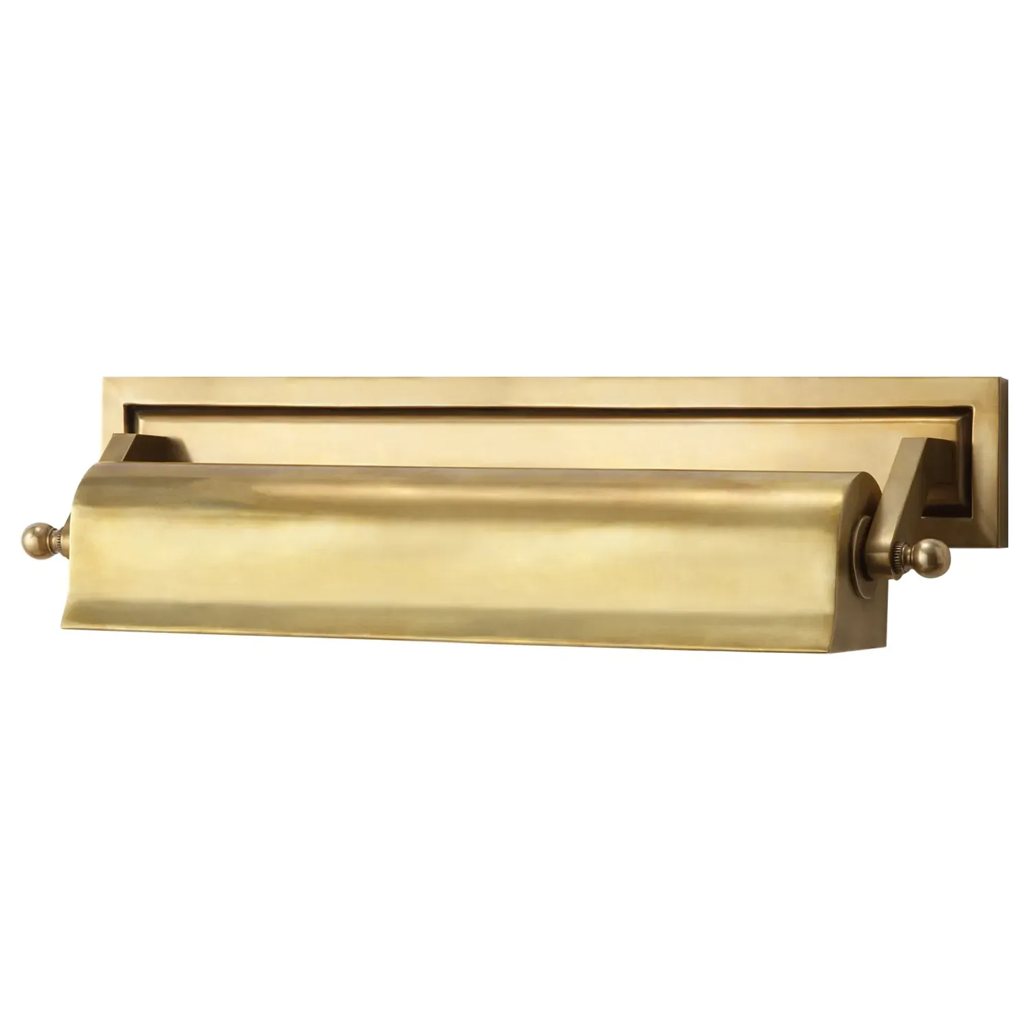 Library Picture Light Sconce - Antique Brass, Metal