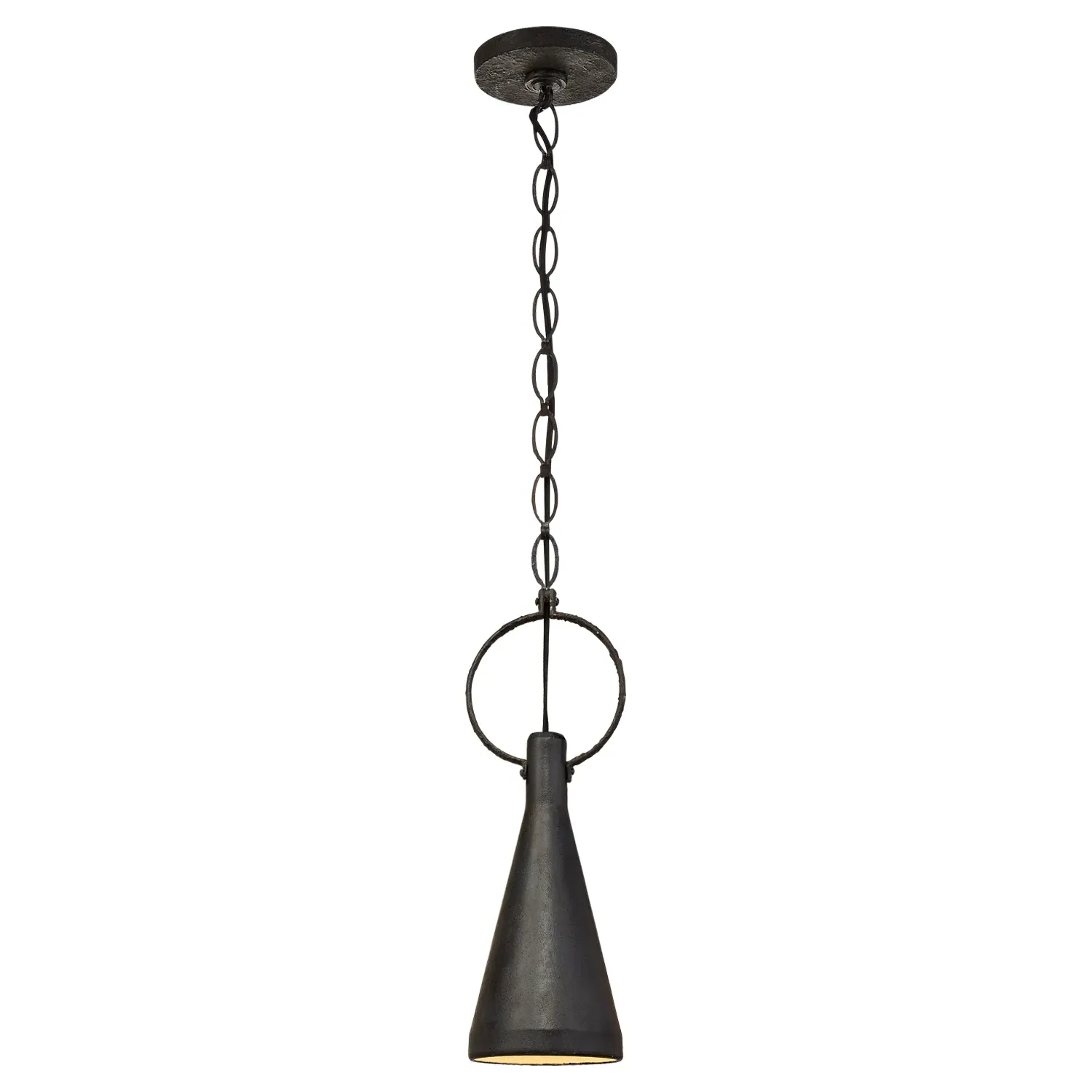 Limoges Small Pendant Light - Aged Iron image