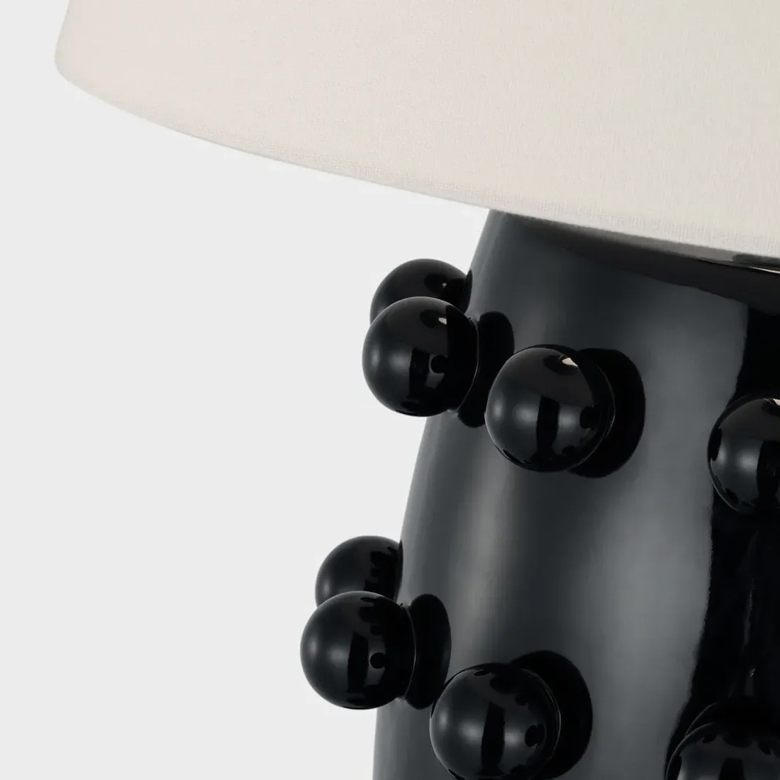 Linden 26" Cordless Table Lamp - Black, Ceramic