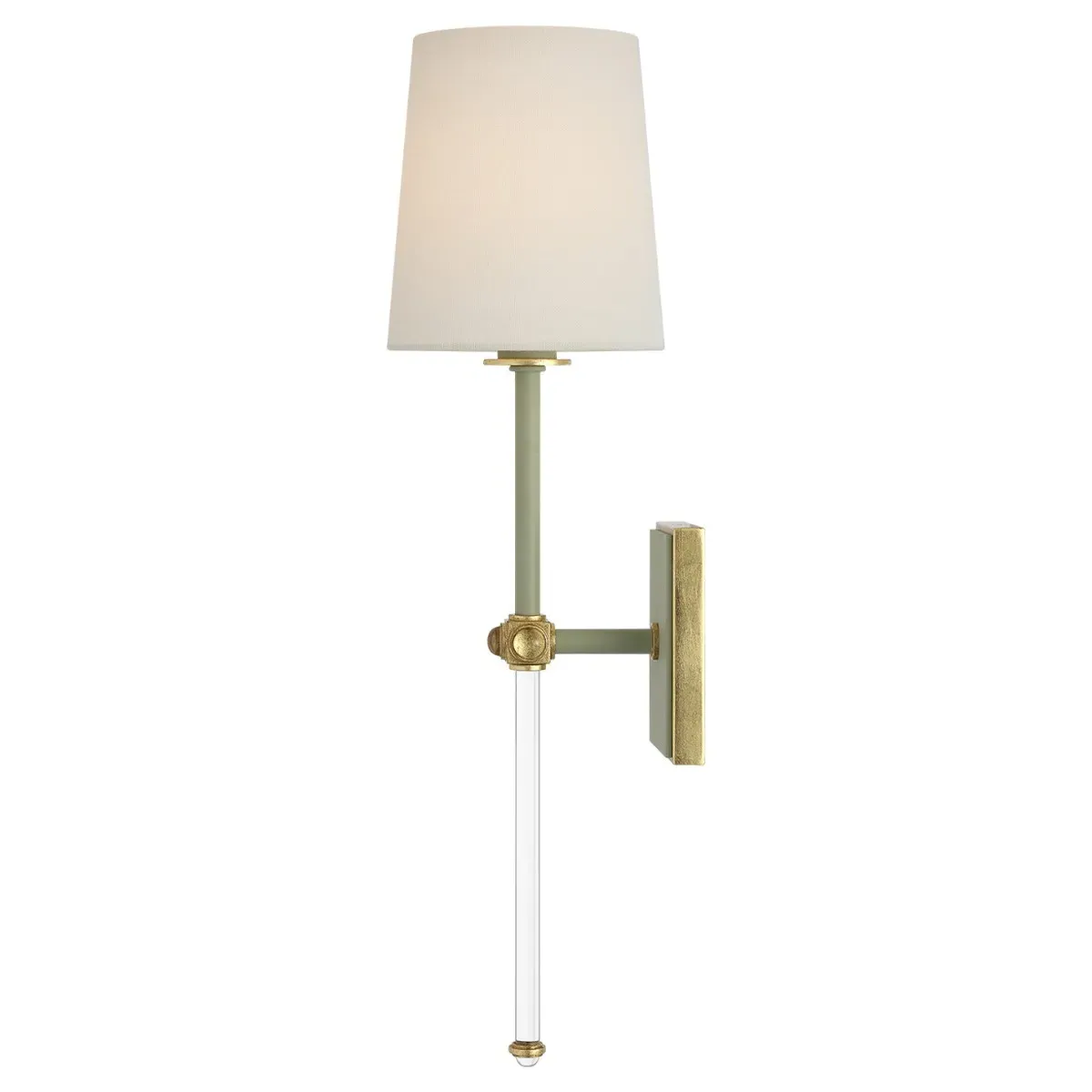 Lucia Cordless Wall Sconce - Celadon, Steel