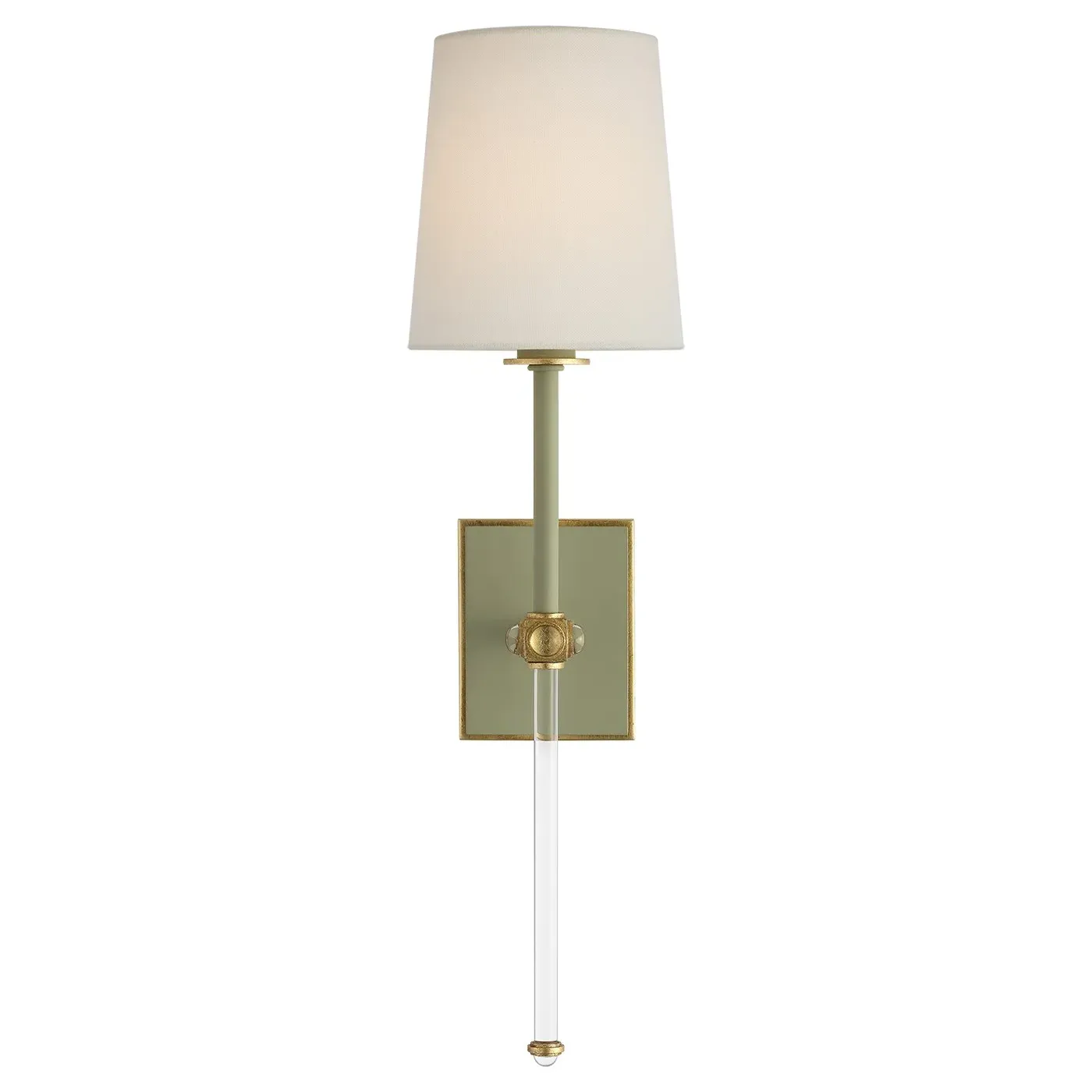 Lucia Cordless Wall Sconce - Celadon, Steel image