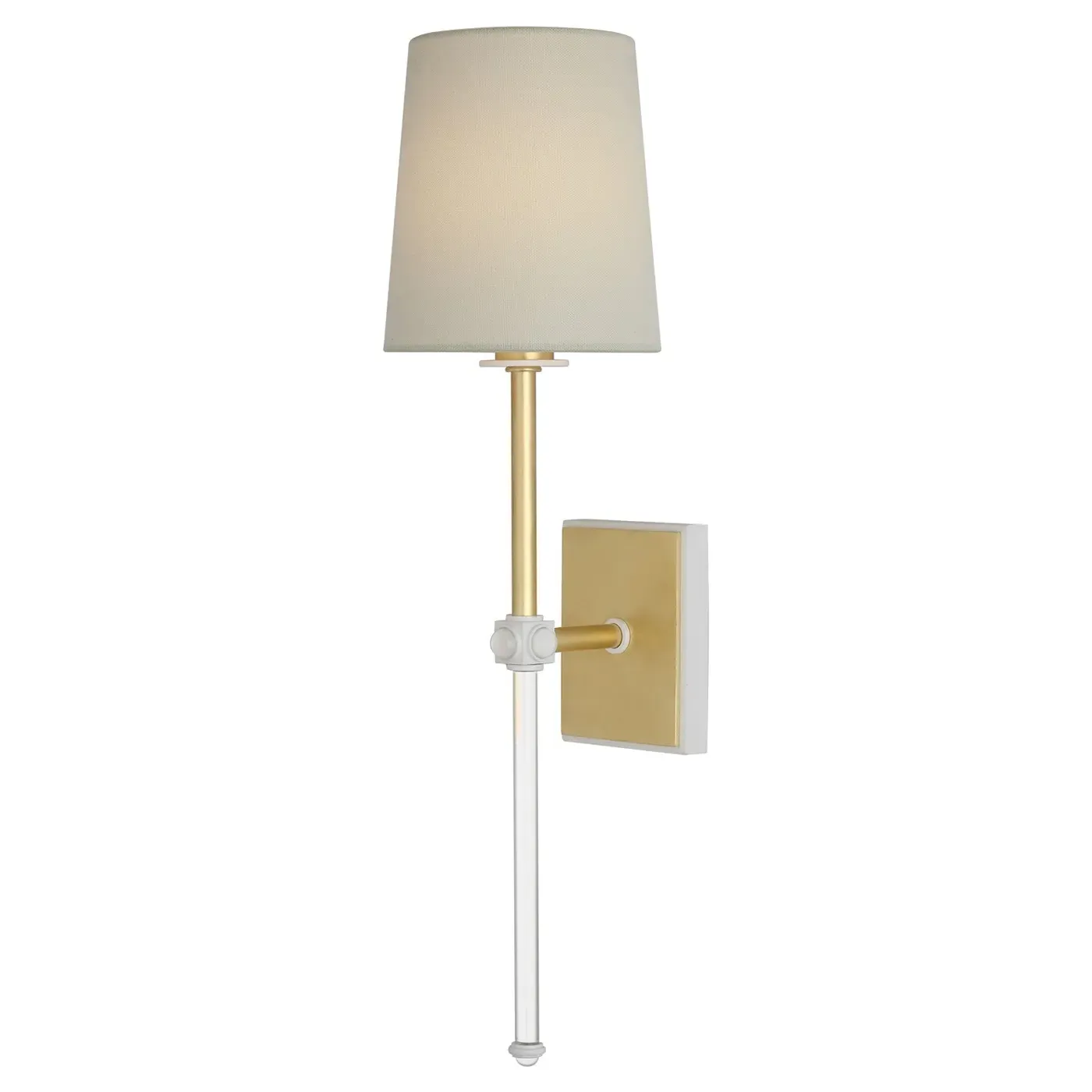 Lucia Cordless Wall Sconce - Gild, Steel