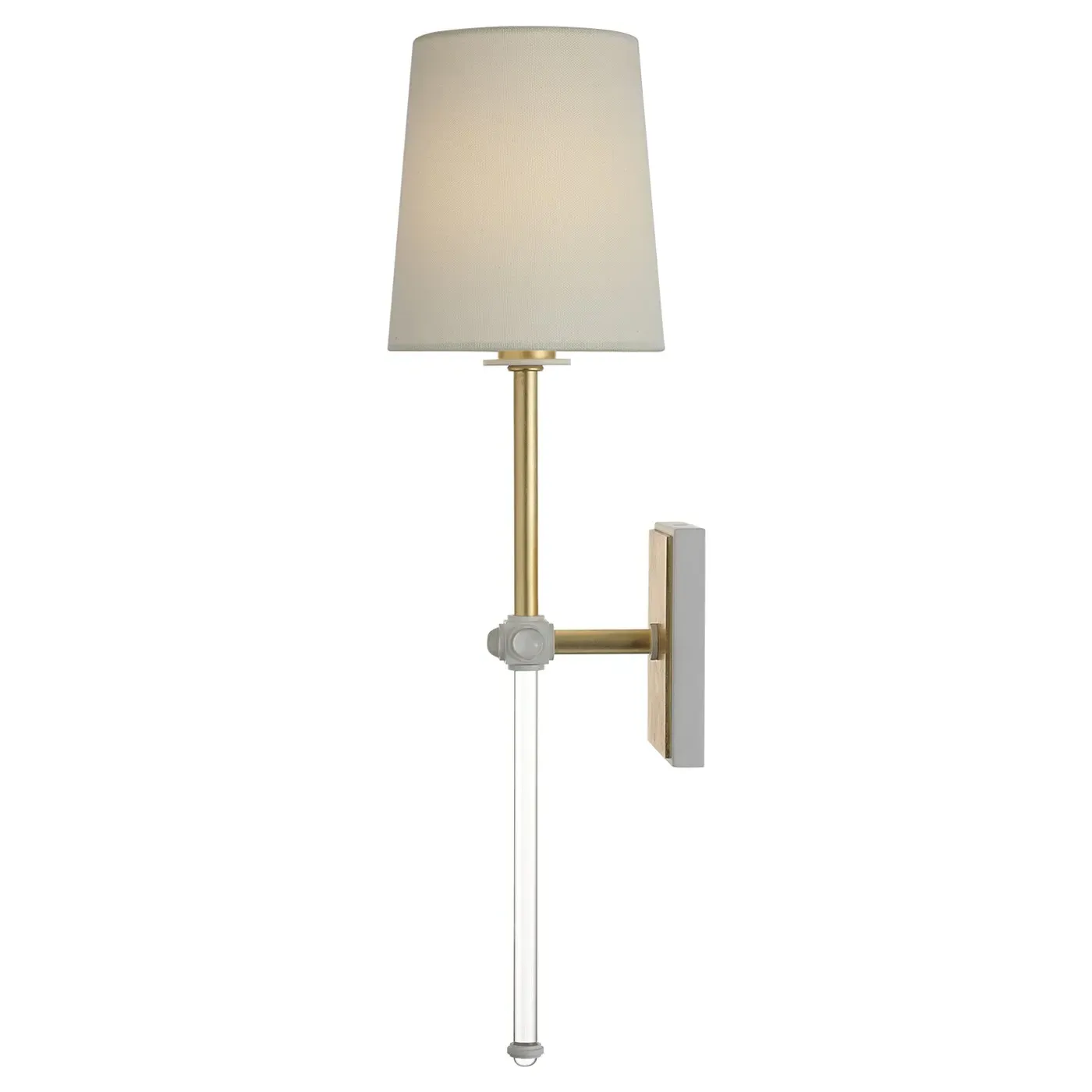 Lucia Cordless Wall Sconce - Gild, Steel