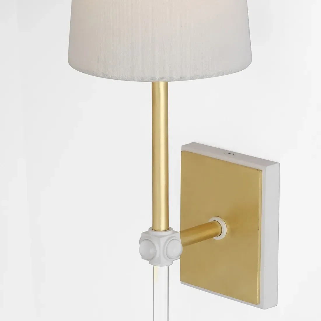 Lucia Cordless Wall Sconce - Gild, Steel