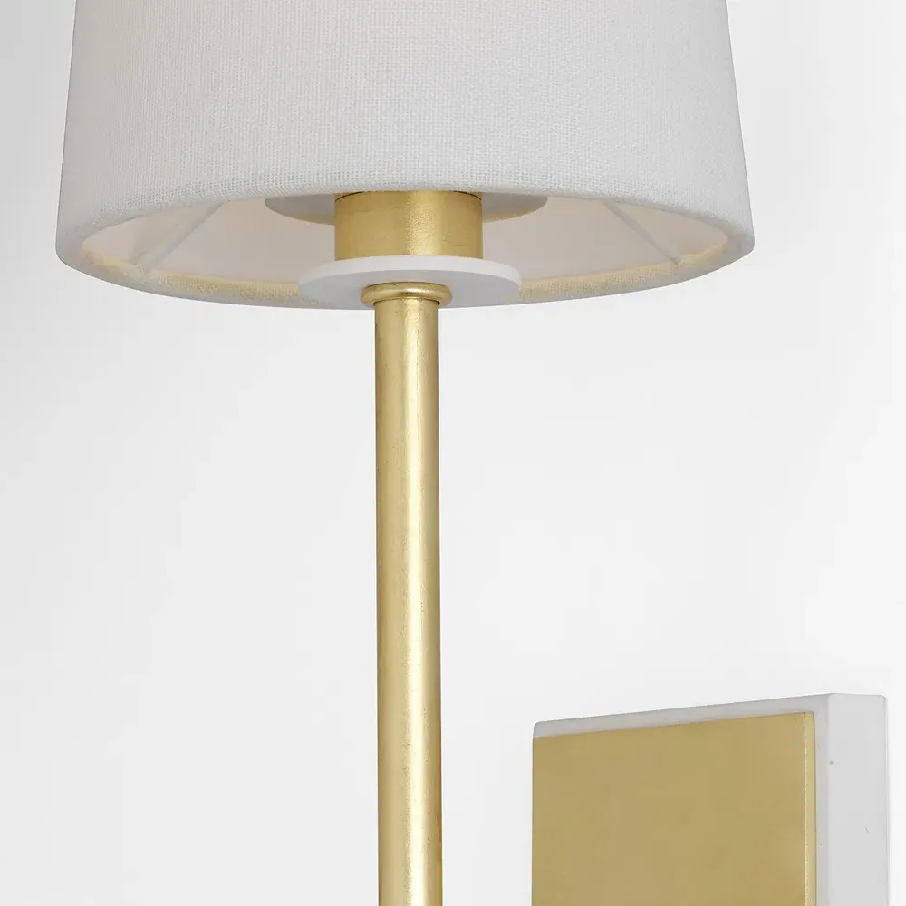 Lucia Cordless Wall Sconce - Gild, Steel