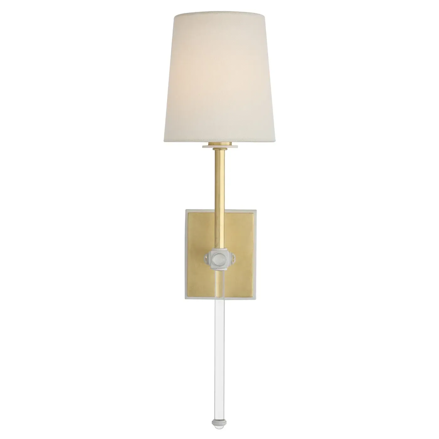 Lucia Cordless Wall Sconce - Gild, Steel