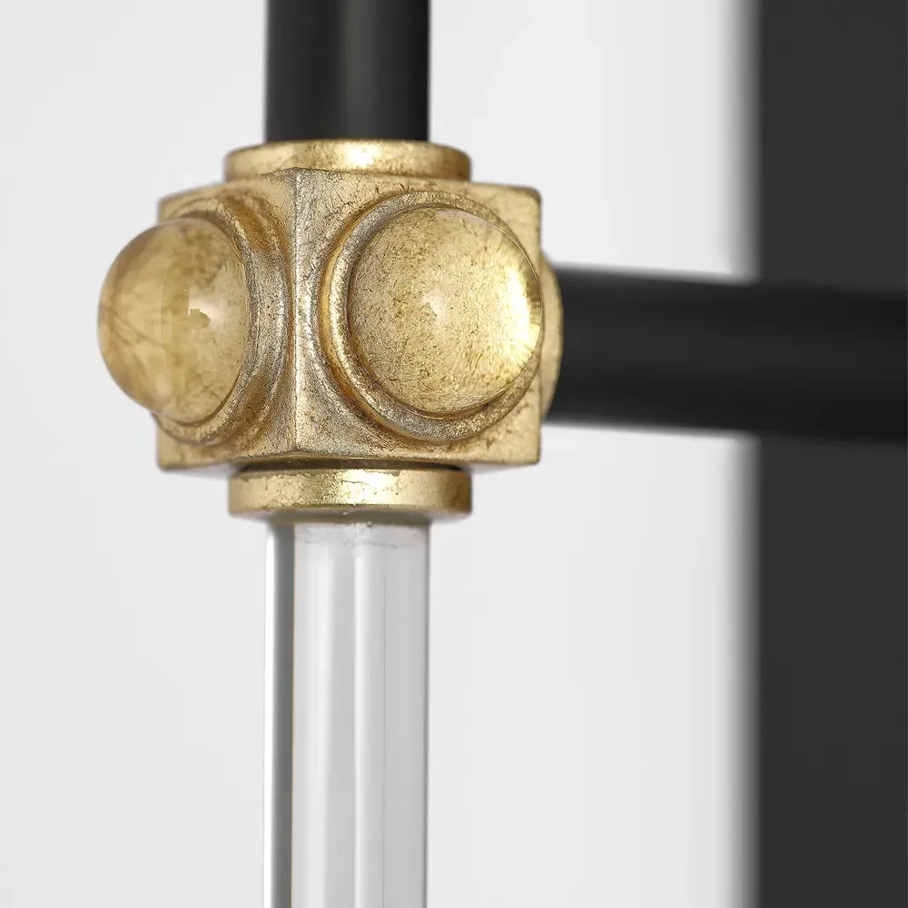 Lucia Cordless Wall Sconce - Matte Black, Steel