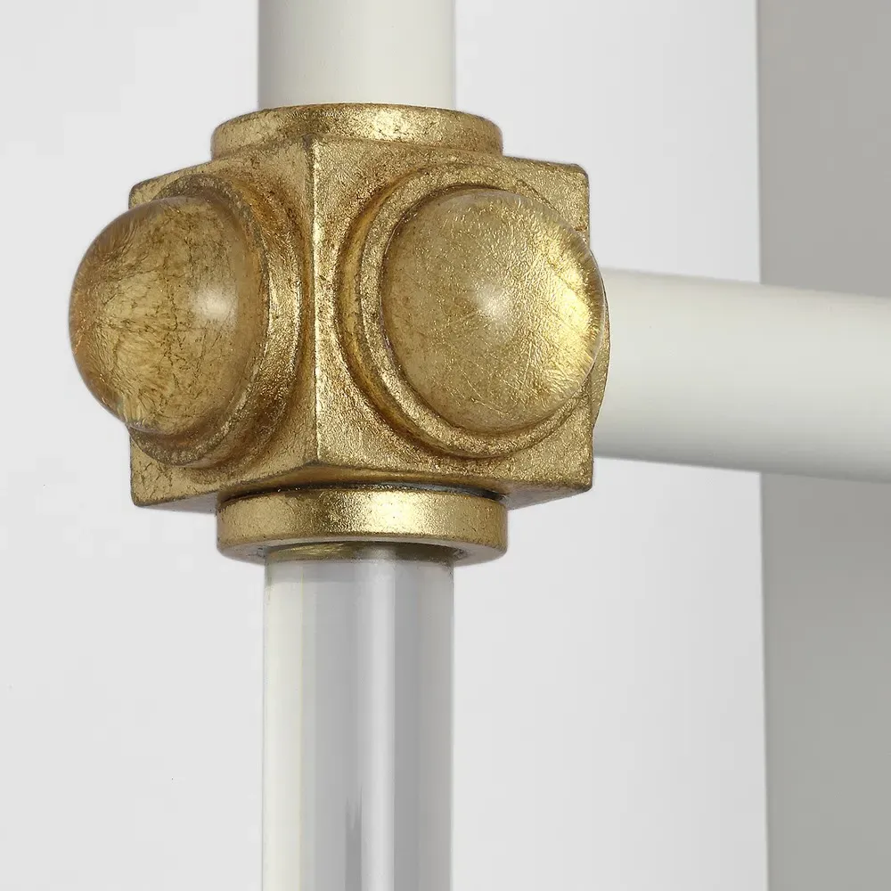 Lucia Cordless Wall Sconce - Matte White, Steel