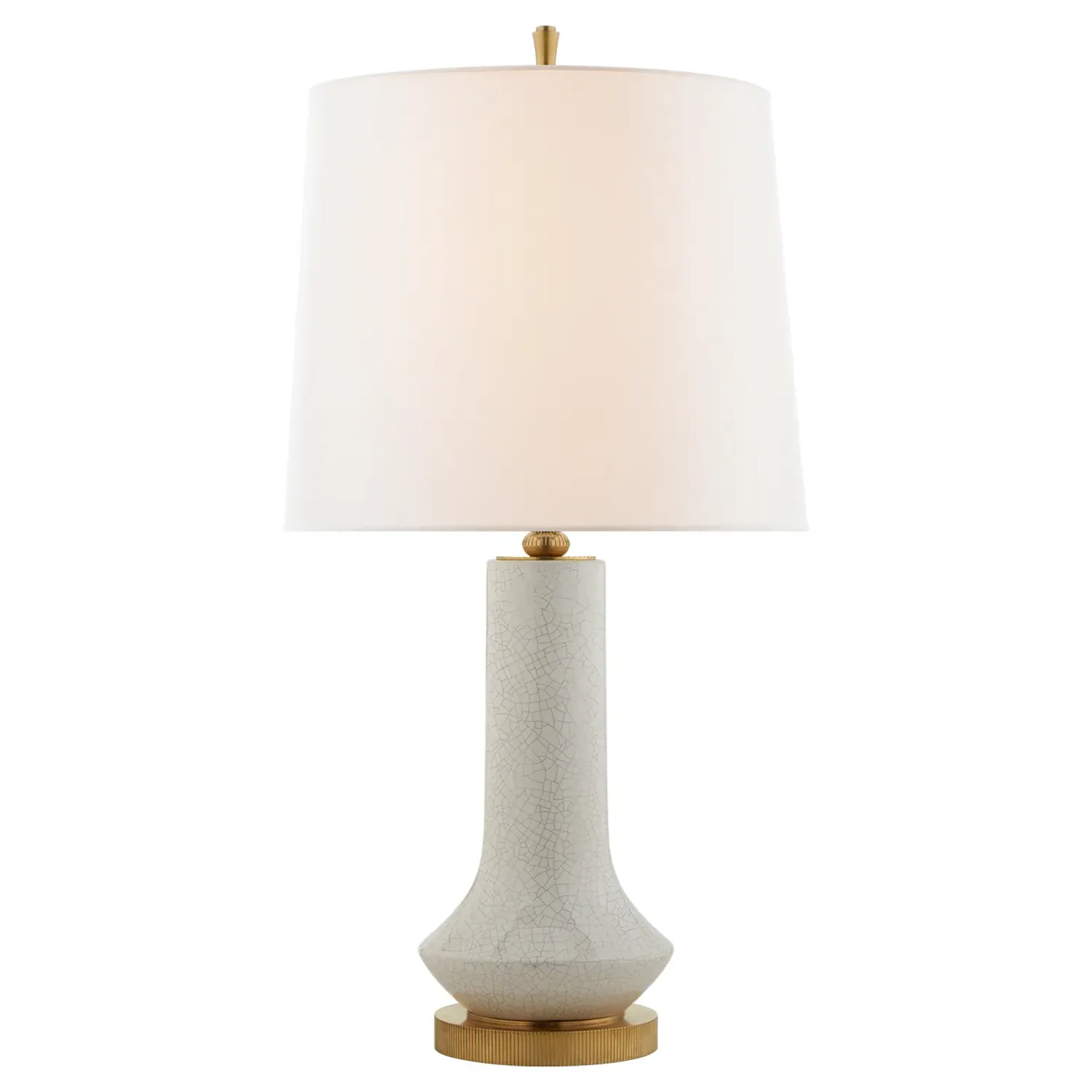 Luisa Table Lamp - White, Ceramic