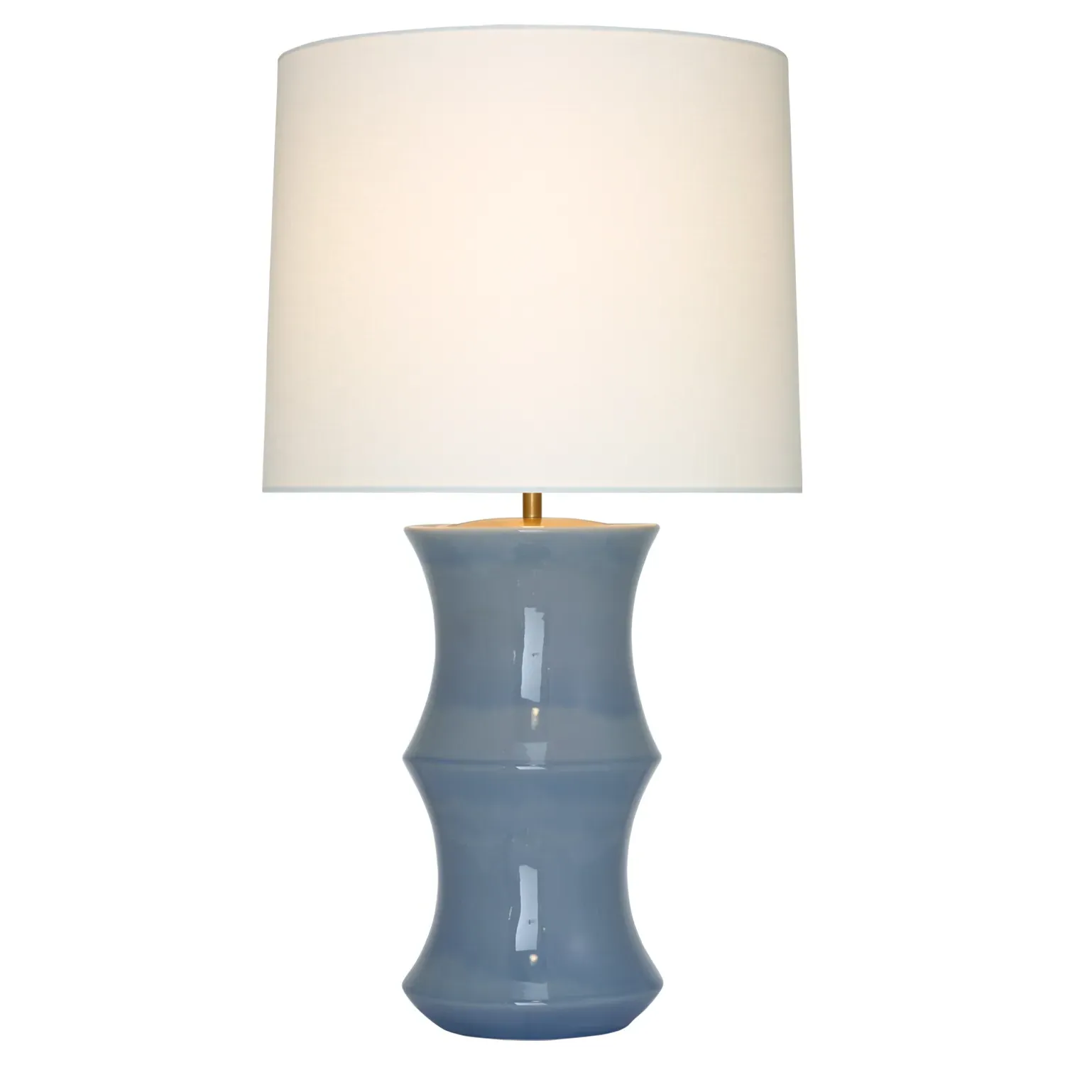 Marella Medium Table Lamp - Polar Blue, Ceramic