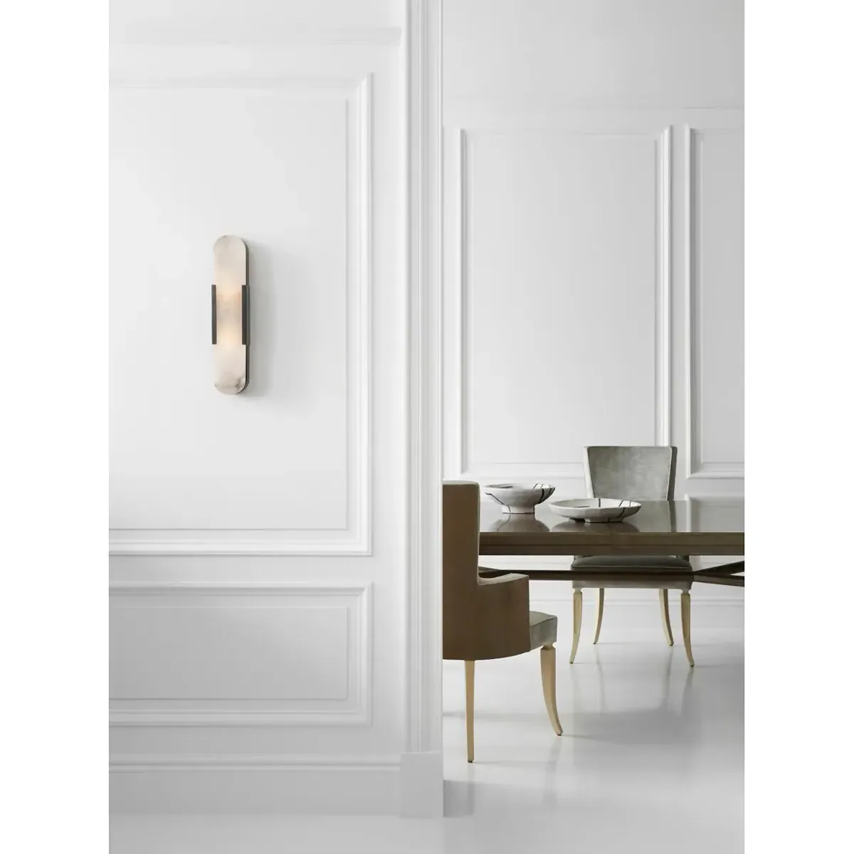 Melange Elongated Sconce - Bronze, Metal