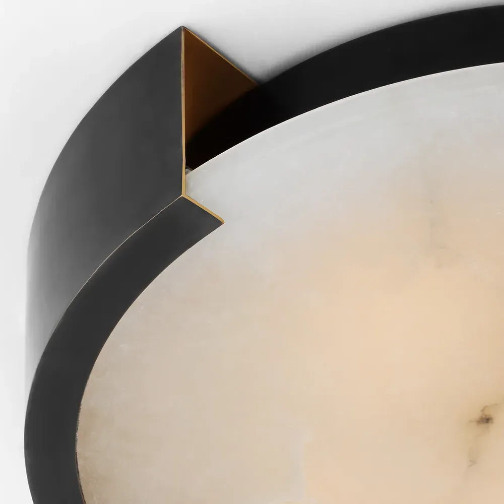 Melange Extra Large Flush Mount - Bronze, Metal