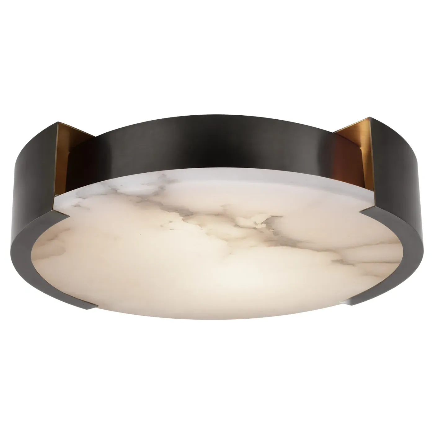 Melange Extra Large Flush Mount - Bronze, Metal