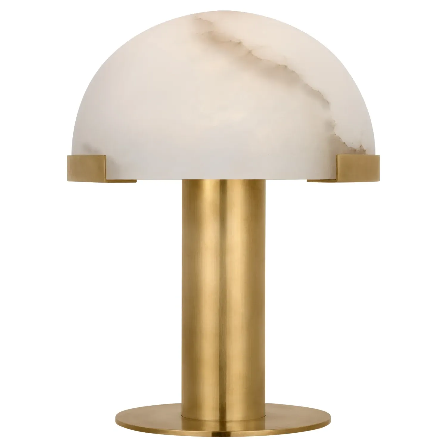 Melange Rechargeable Table Lamp - Antique Brass, Metal