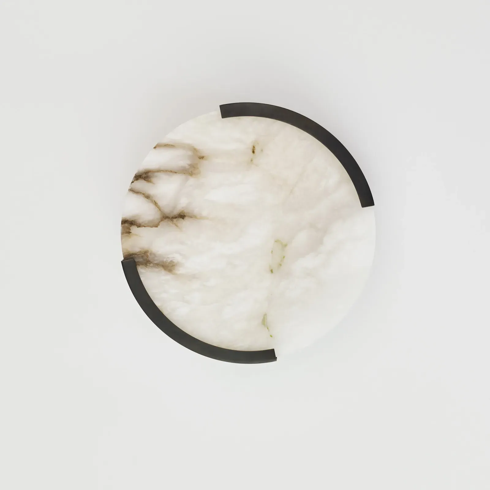 Melange Small Flush Mount - Bronze, Metal