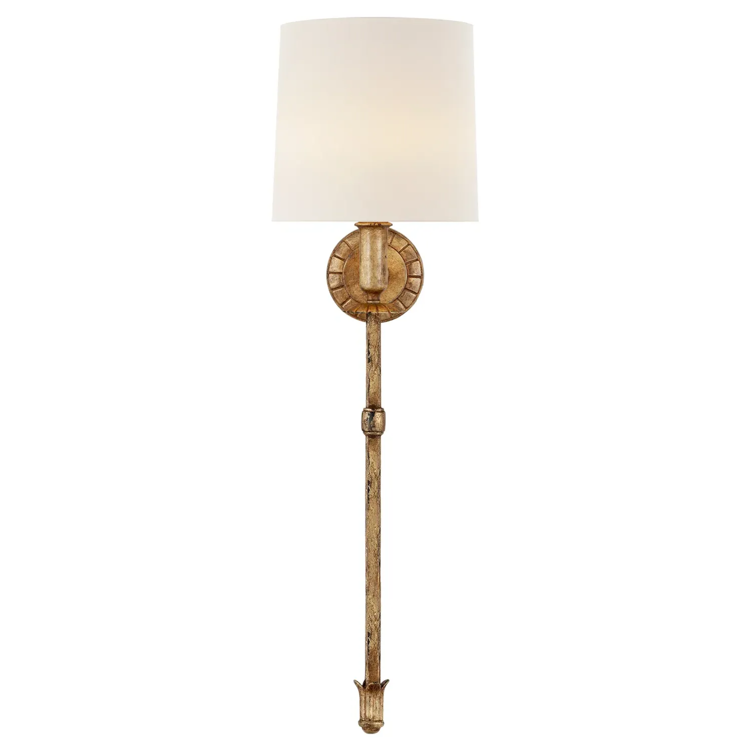Michel French Country Wallchiere Sconce - Gild, Metal