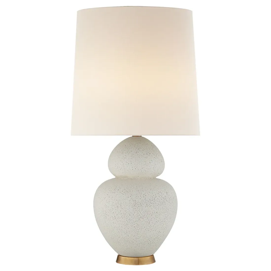 Michelana Bedside Table Lamp - Chalk White, Ceramic image