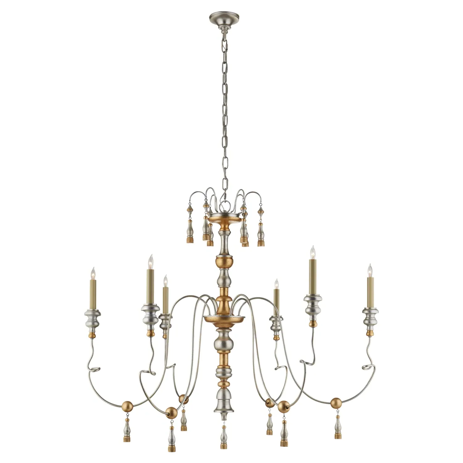 Michele Medium French Chandelier - French Gild