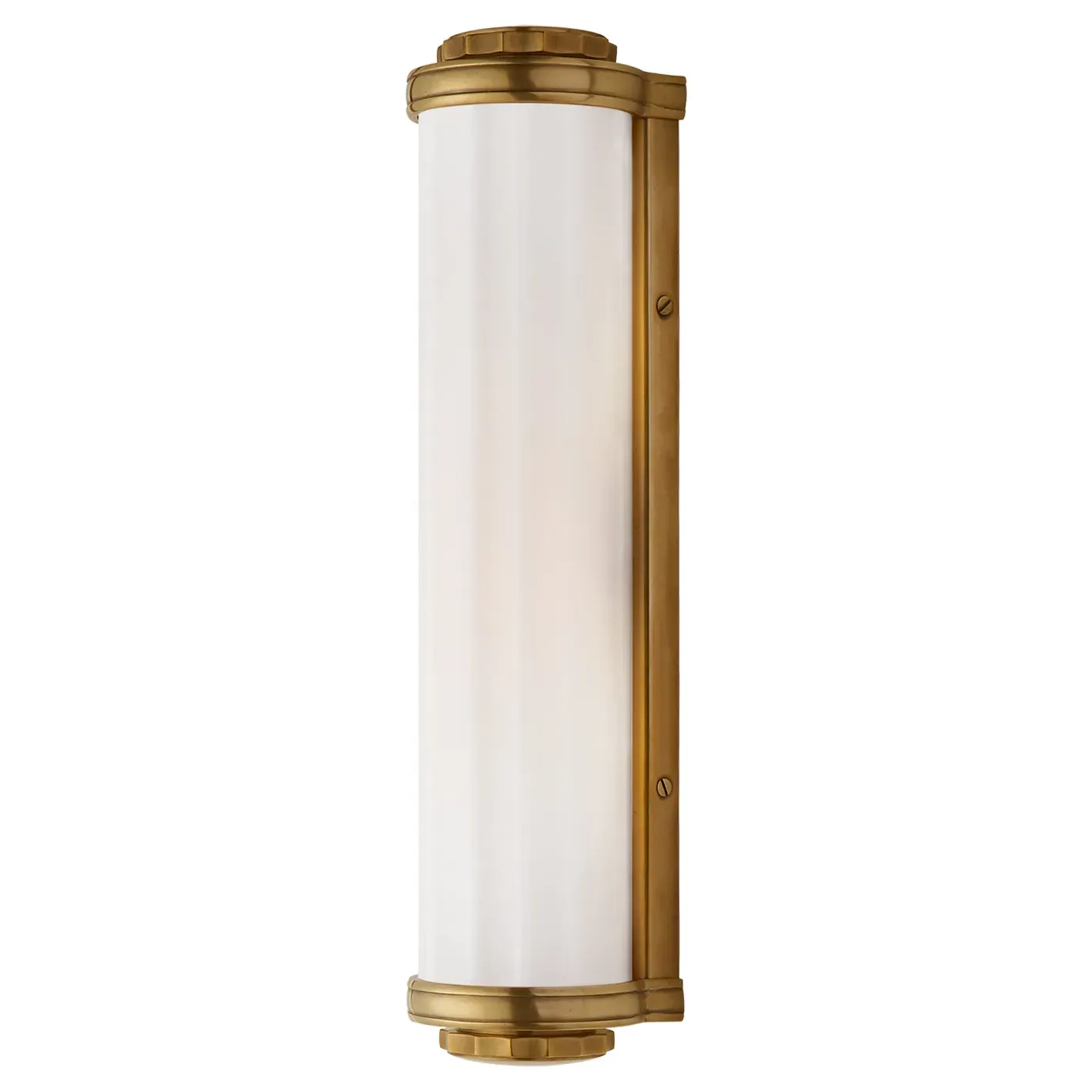 Milton Road Bath Sconce - Antique Brass, Metal and Glass image