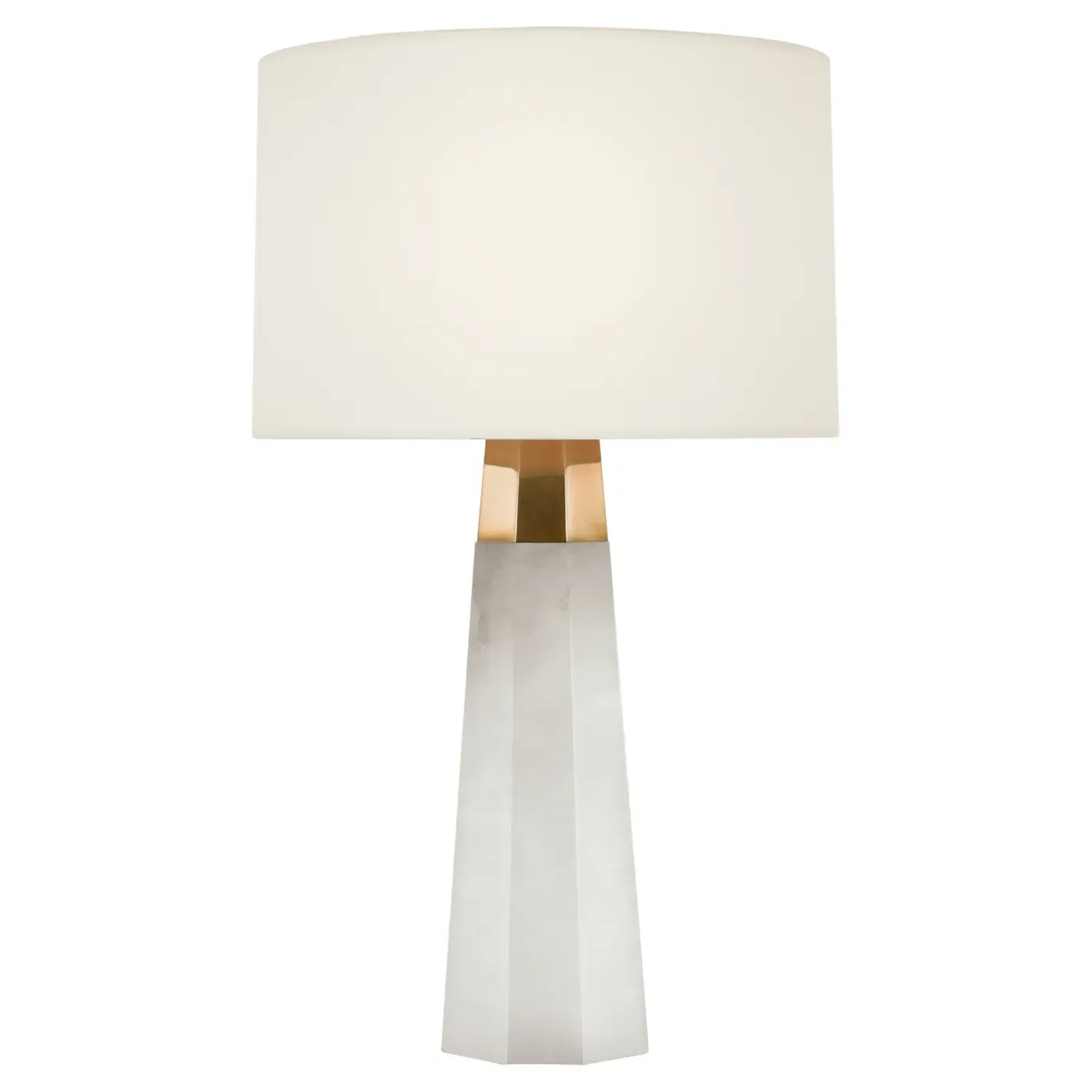 Olsen Cordless Table Lamp - White Alabaster image