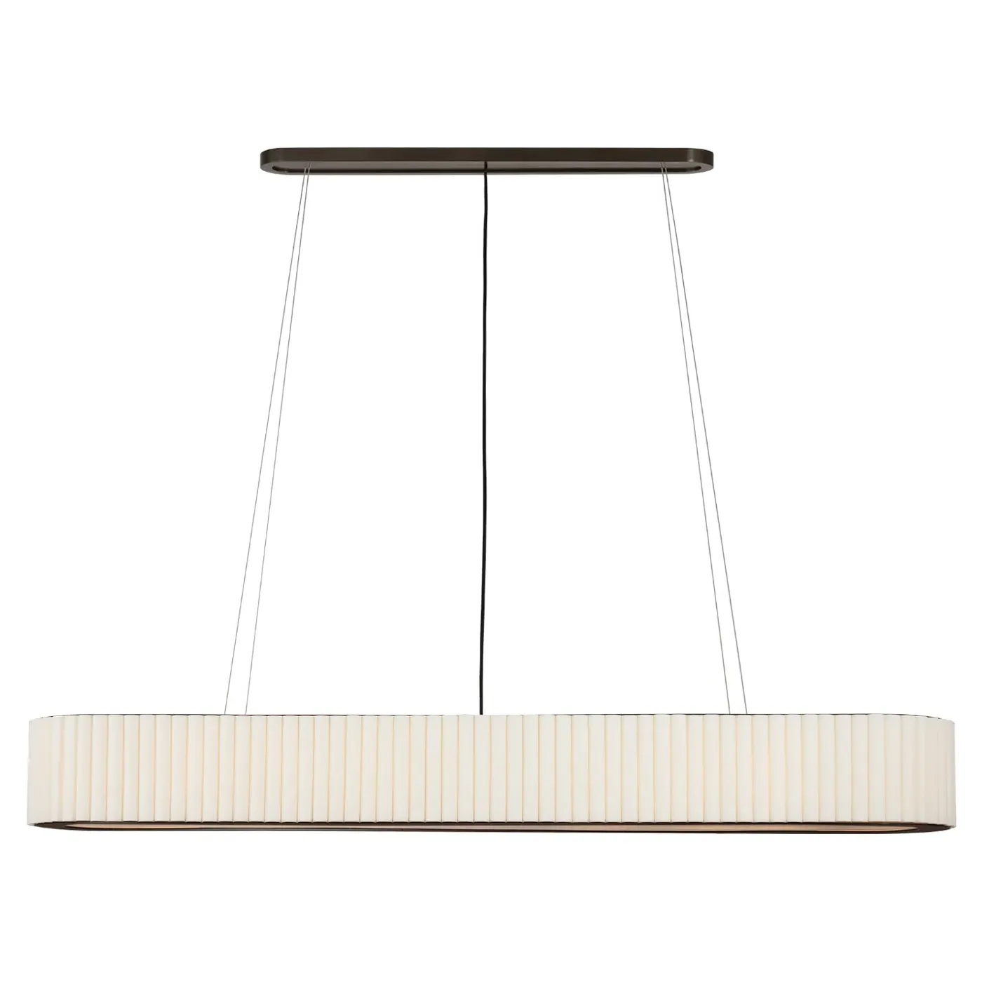 Palati Extra Large Linear Chandelier - Bronze, Metal