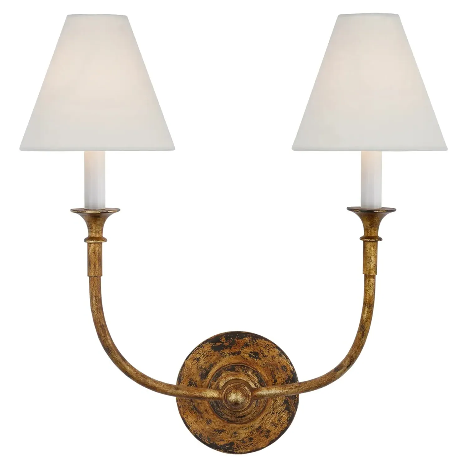 Piaf Wall Sconce - Antique Gild, Metal