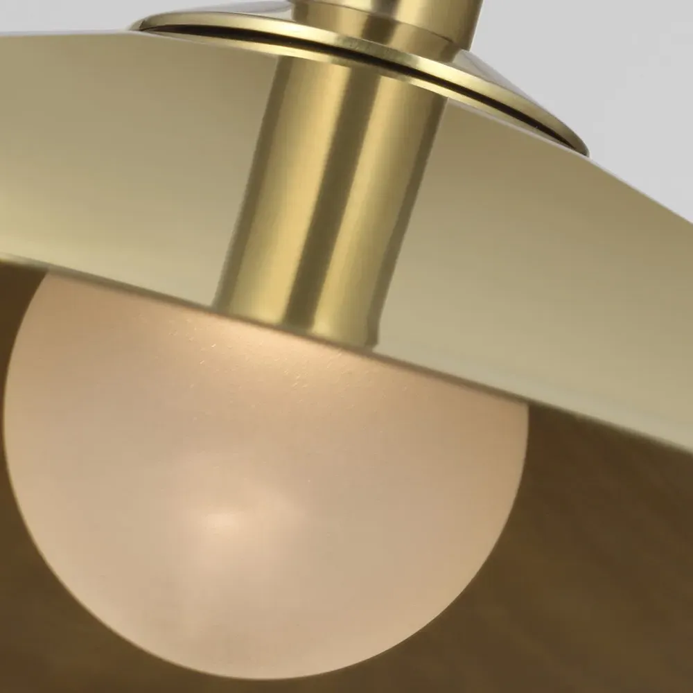 Ponce Linear Pendant - Antique Brass