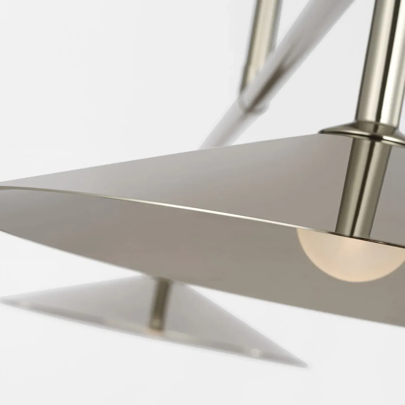 Ponce Linear Pendant - Polished Nickel, Steel