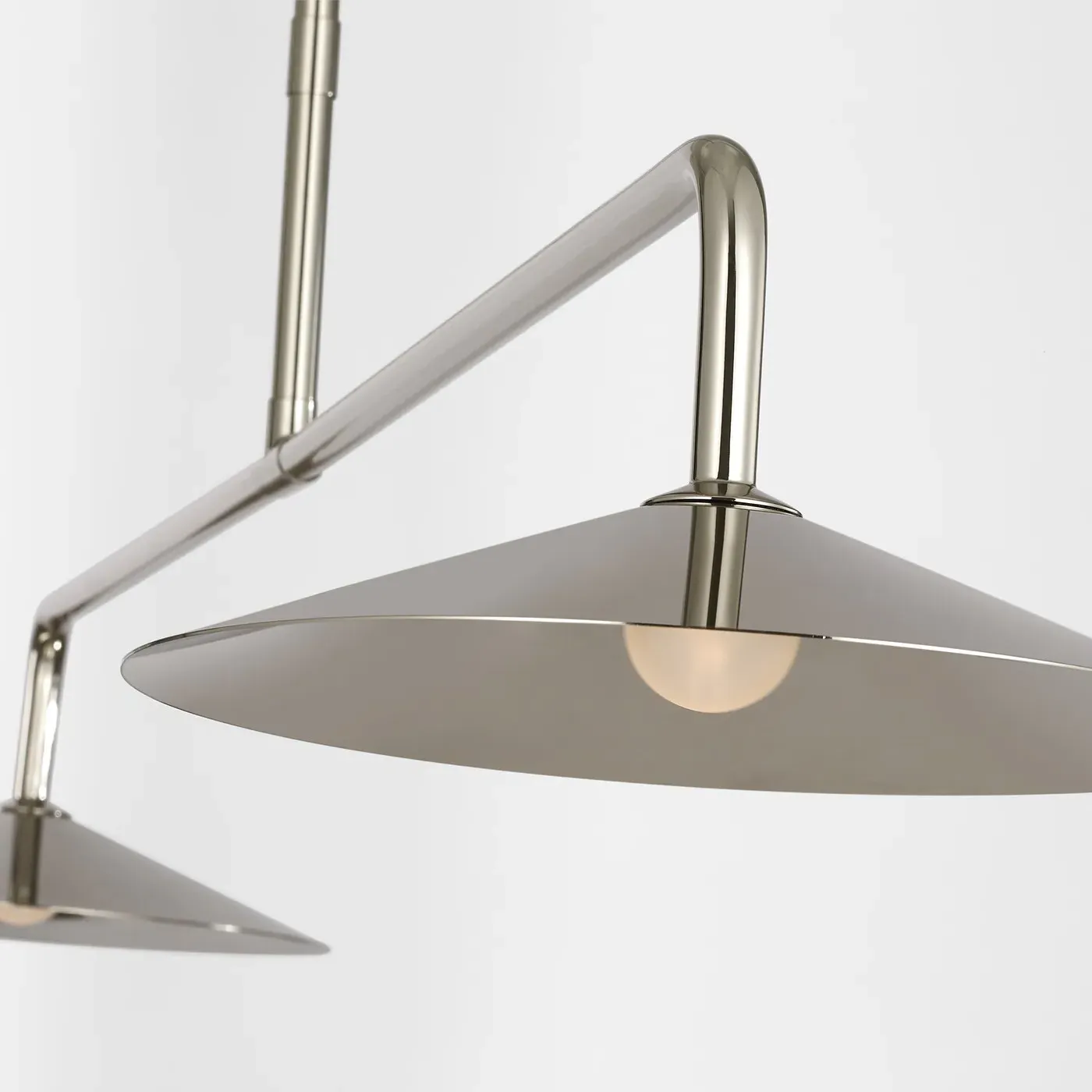 Ponce Linear Pendant - Polished Nickel, Steel