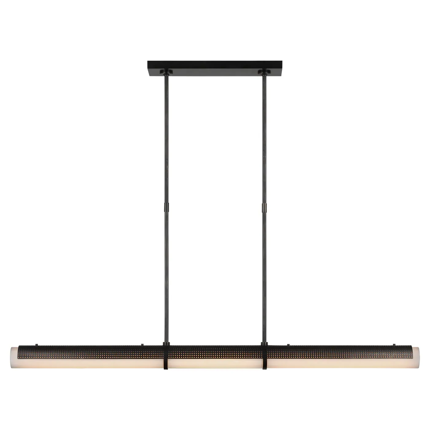 Precision Linear Chandelier - Bronze, Metal