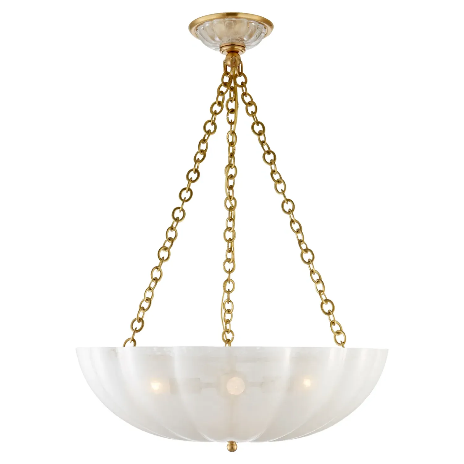 Rosehill Chandelier - Antique Brass, Metal
