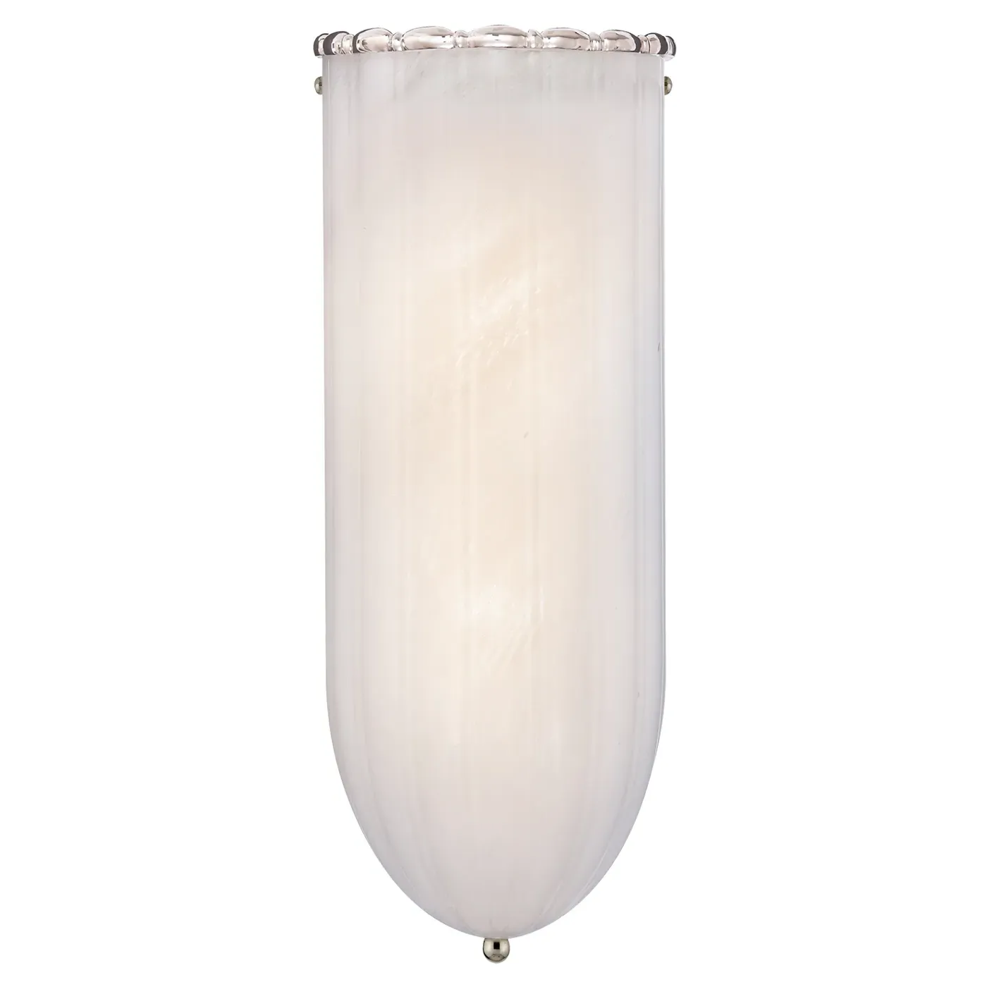 Rosehill Linear Sconce - Polished Nickel, Glass