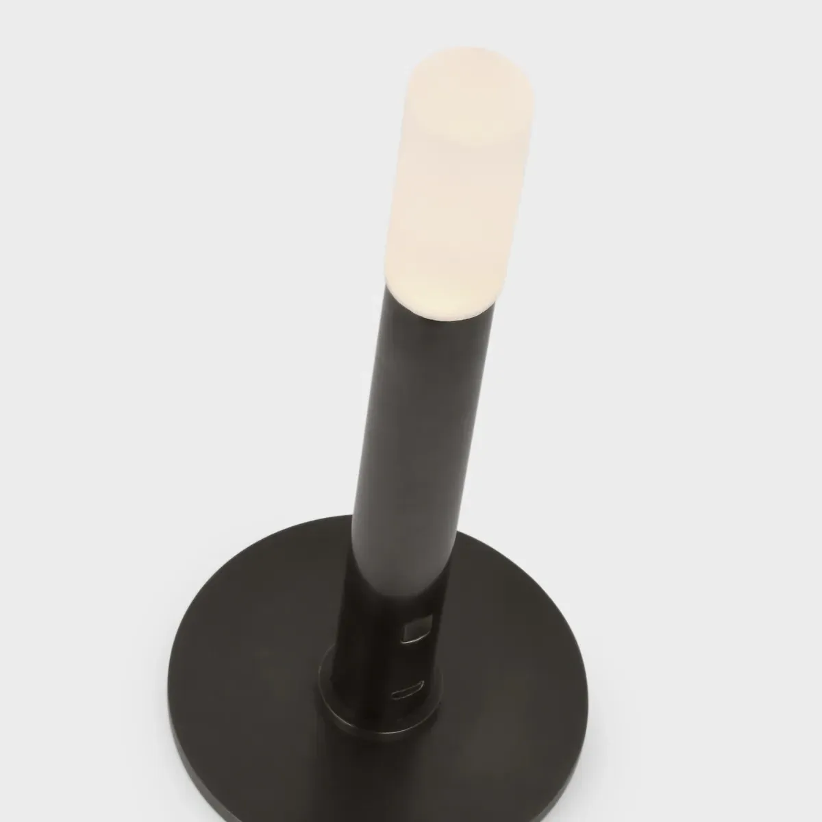 Rousseau Rechargeable Accent Lamp - Bronze, Crystal