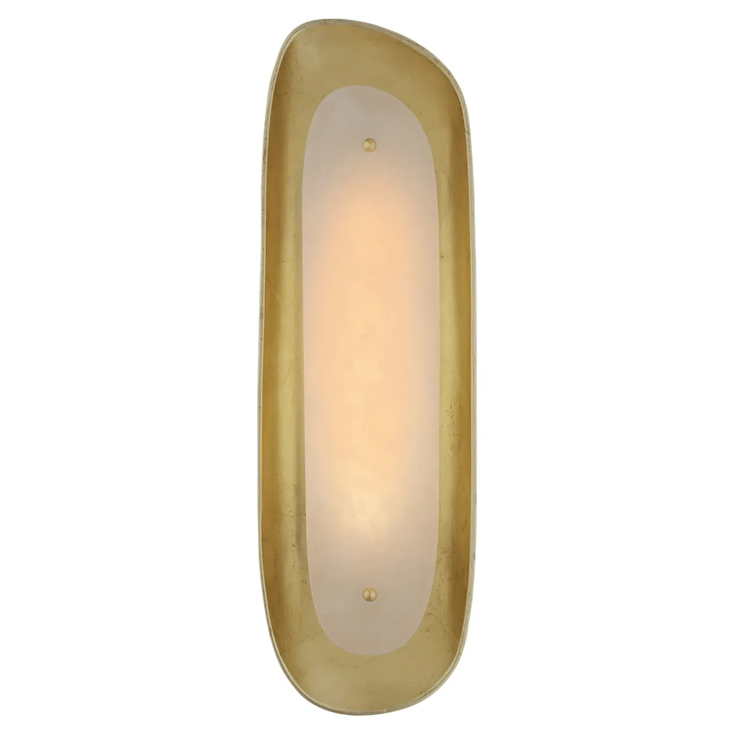 Samos Tall Wall Sconce - Gild, Metal