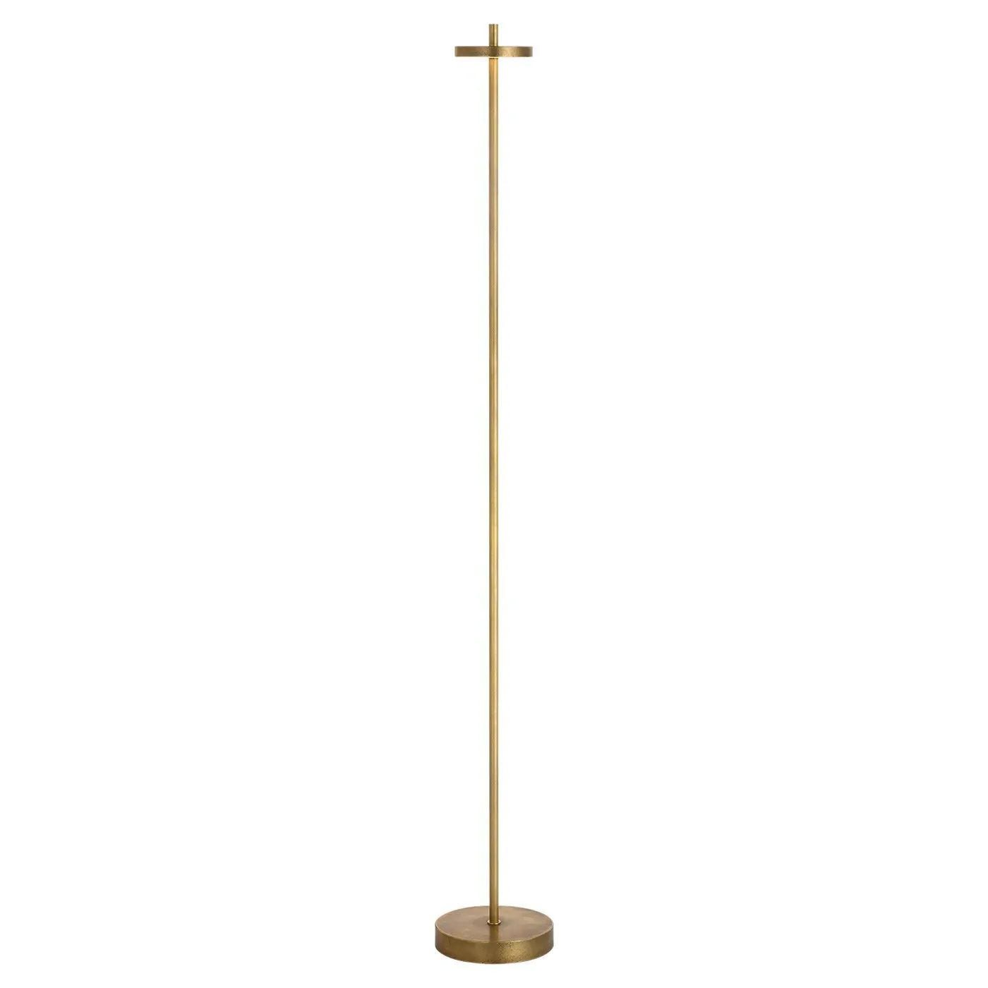 Sene Rechargeable Floor Lamp - Museum Brass, Brass