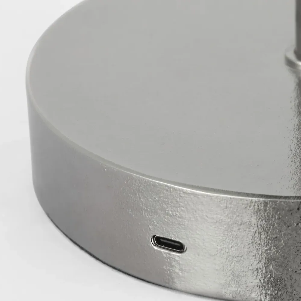 Sene Rechargeable Floor Lamp - Museum Nickel, Brass