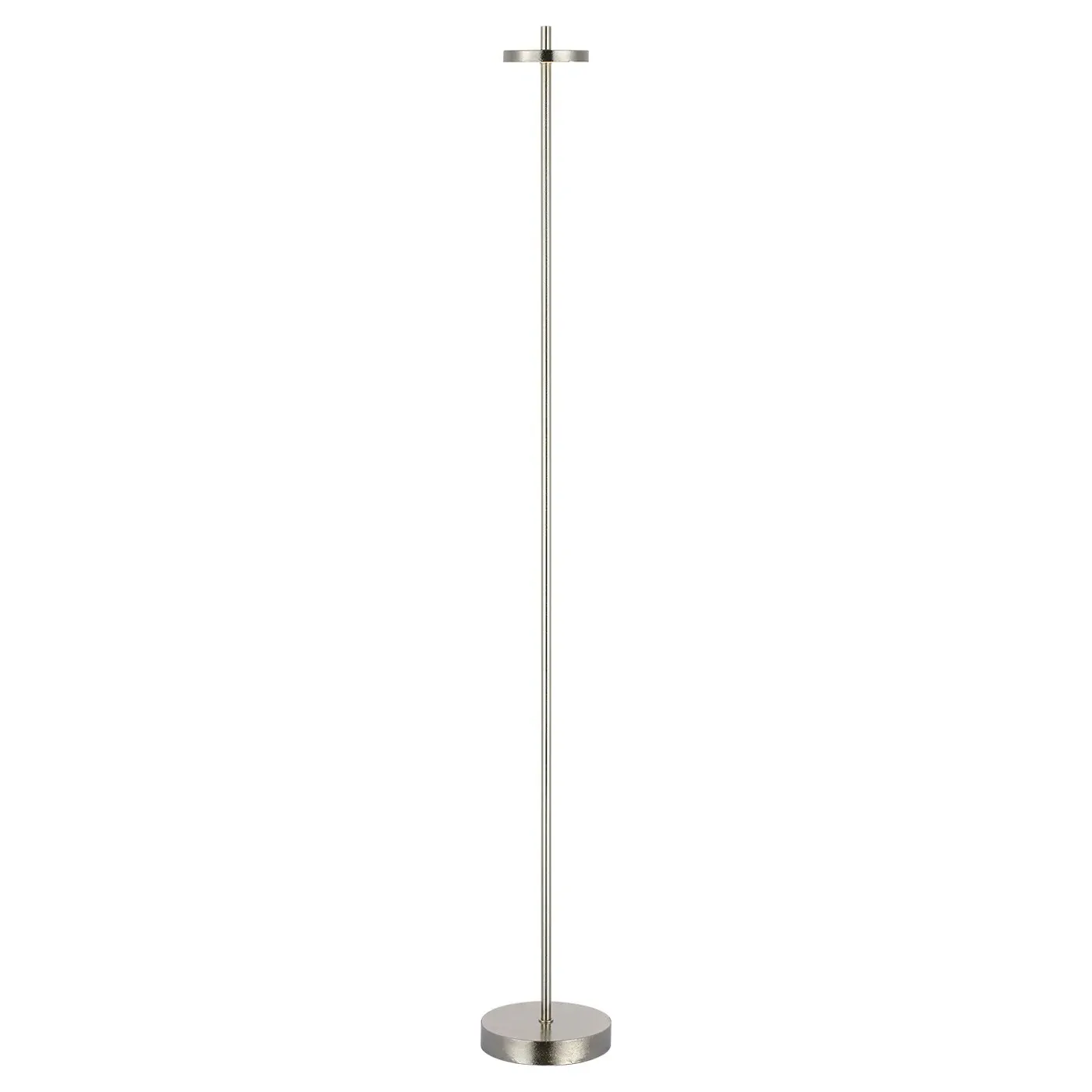 Sene Rechargeable Floor Lamp - Museum Nickel, Brass