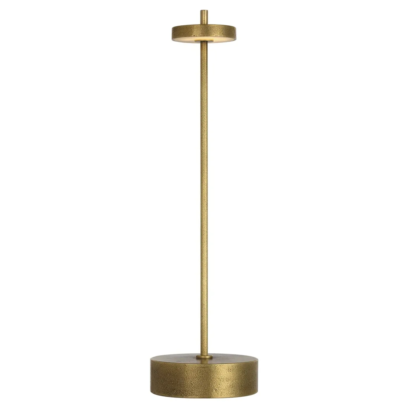 Sene Rechargeable Table Lamp - Museum Brass, Brass