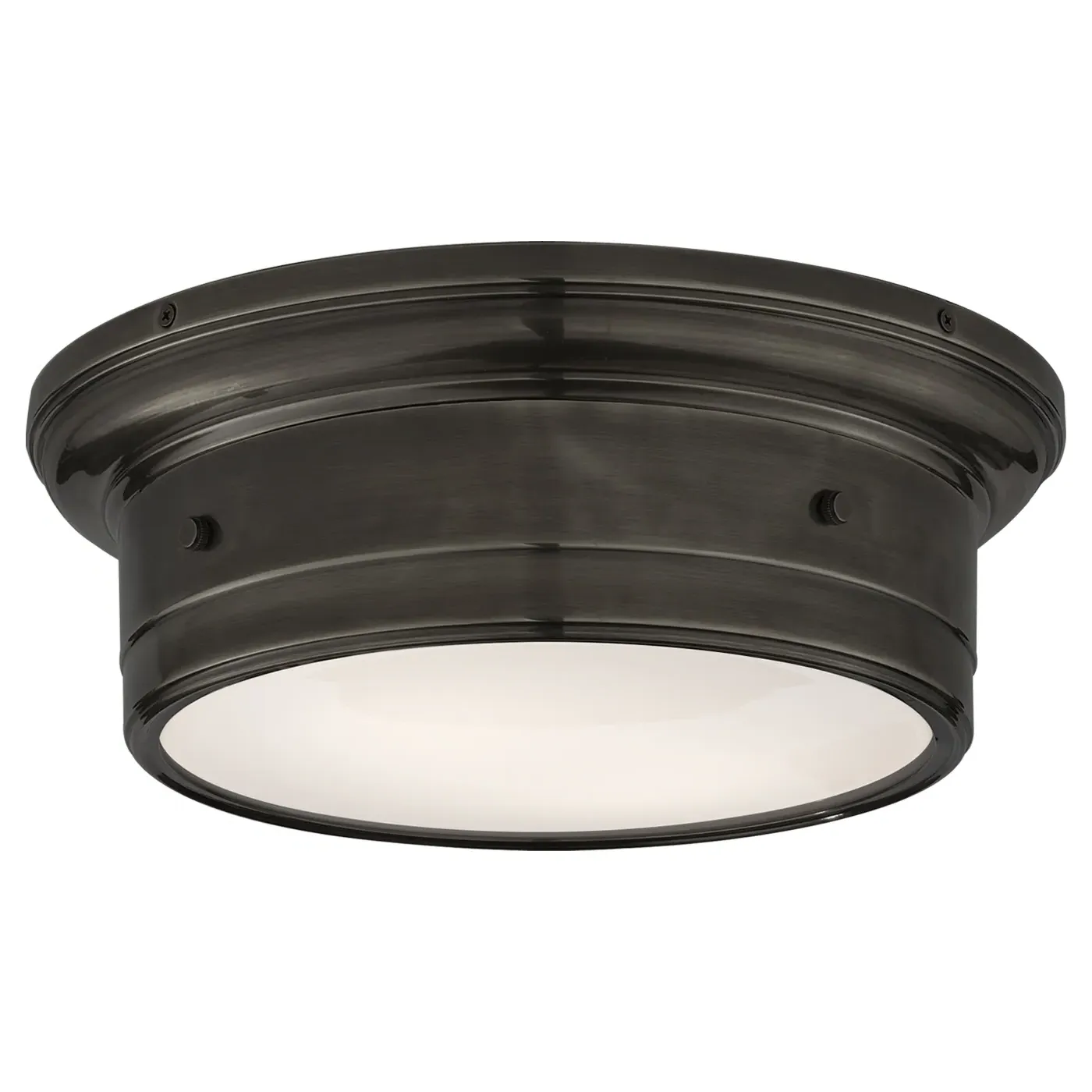 Siena Small Flush Mount - Bronze, Glass image