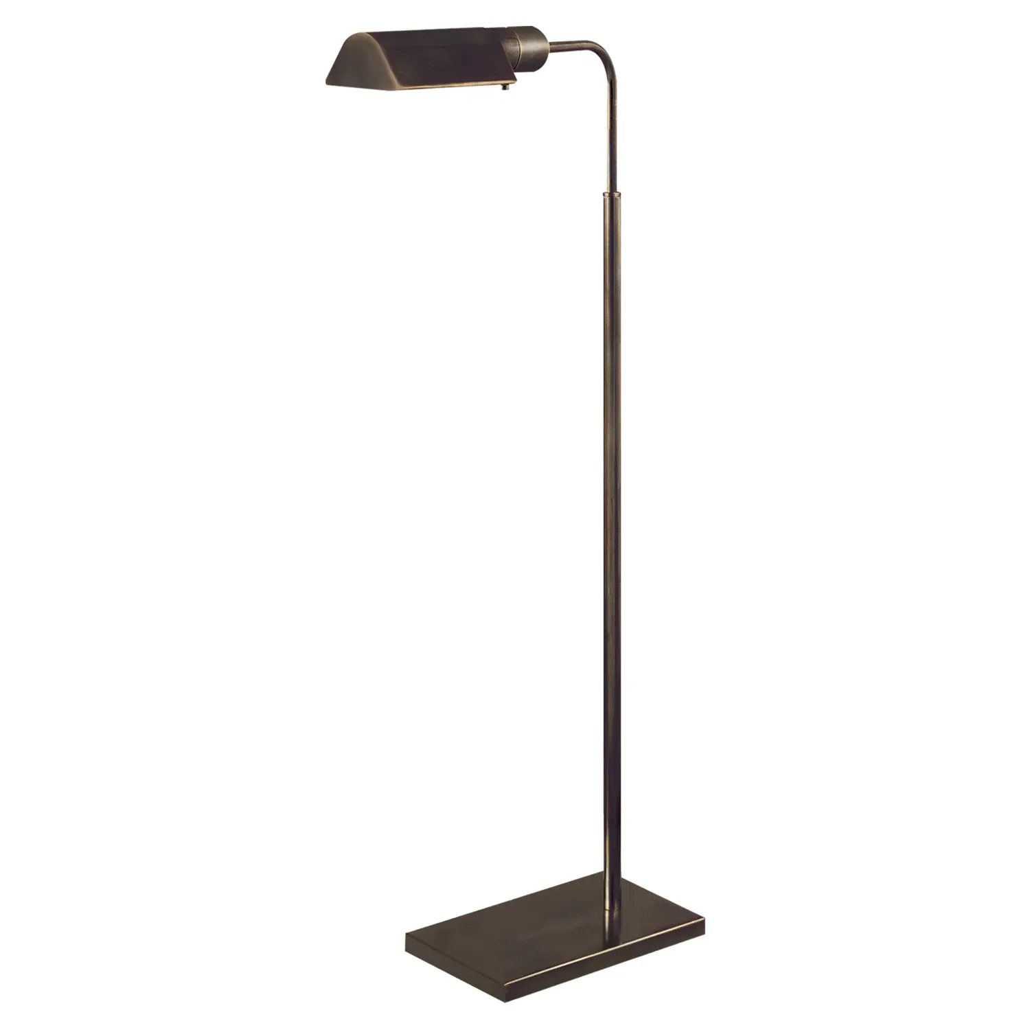 Studio Adjustable Floor Lamp - Bronze, Metal image