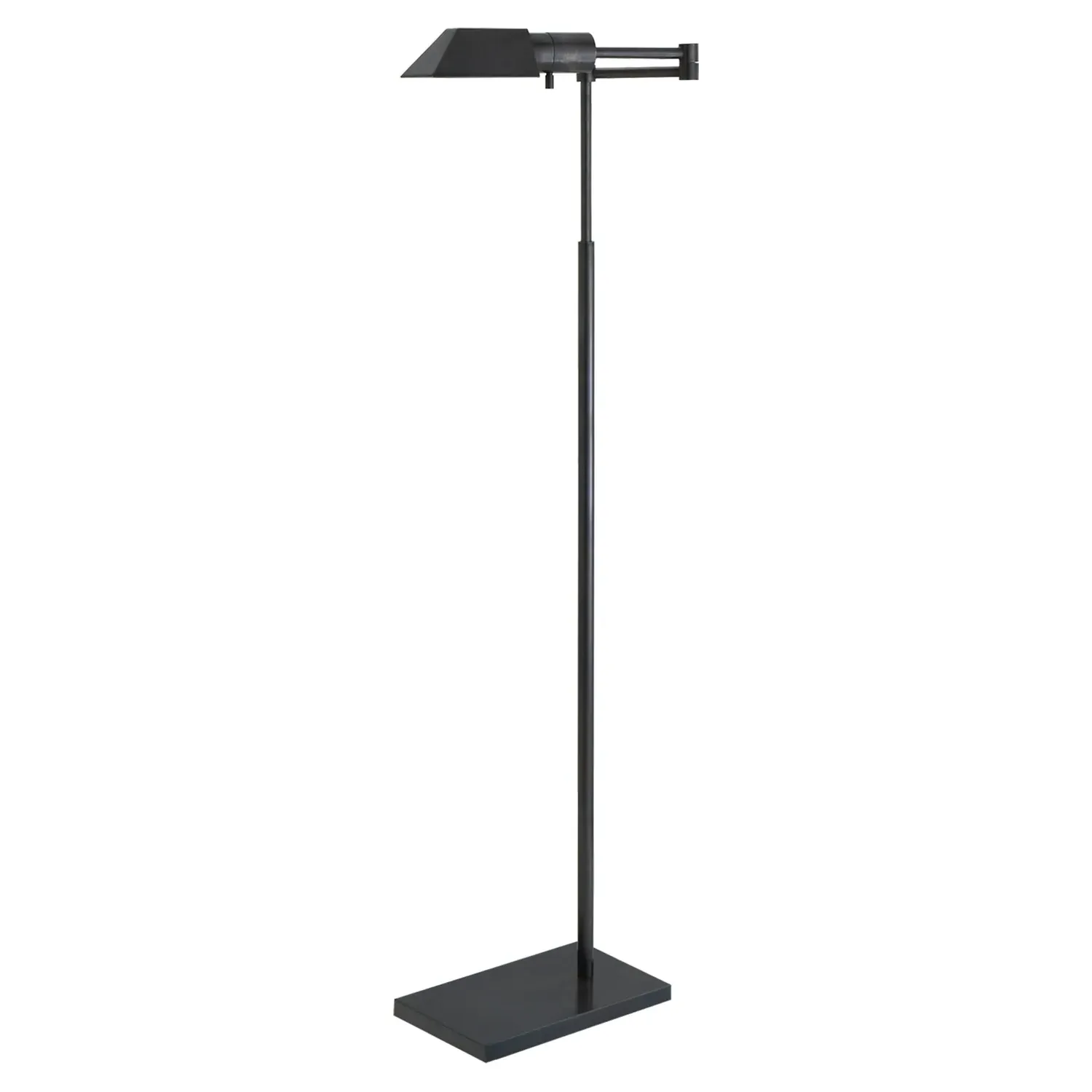 Studio Swing Arm Floor Lamp - Bronze, Metal