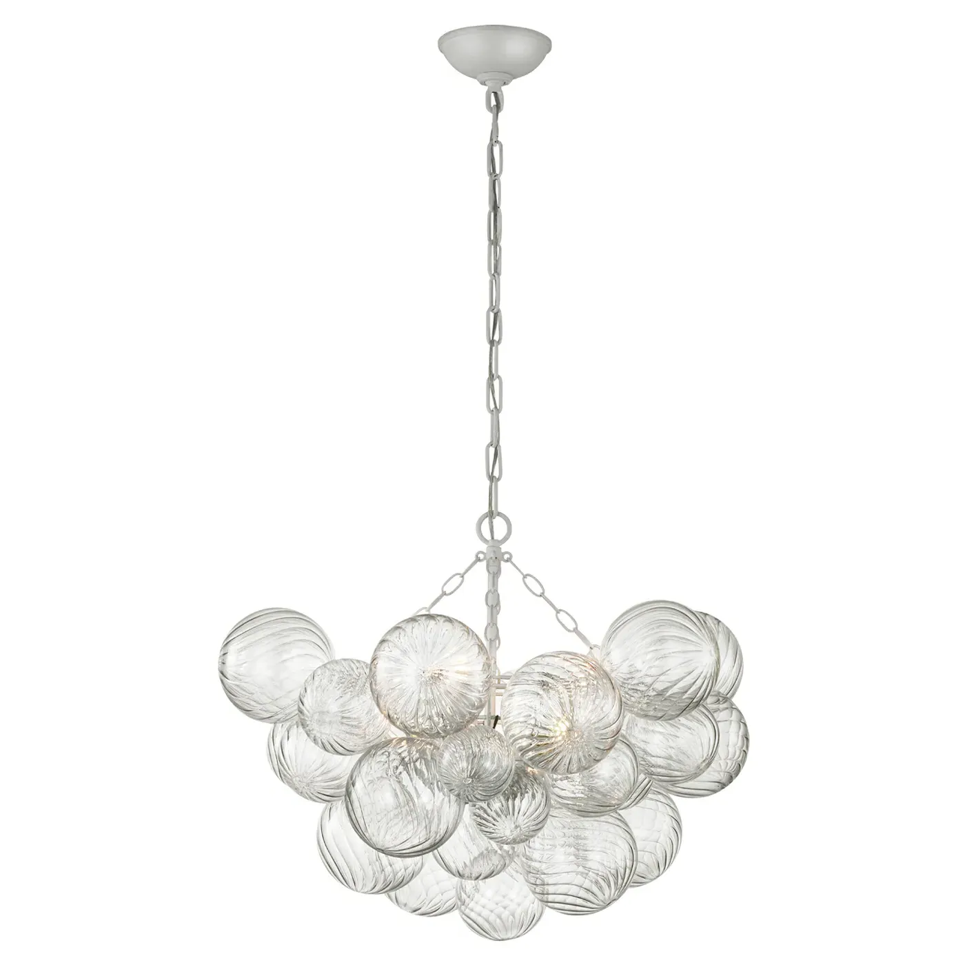 Talia Chandelier - Plaster White, Metal image