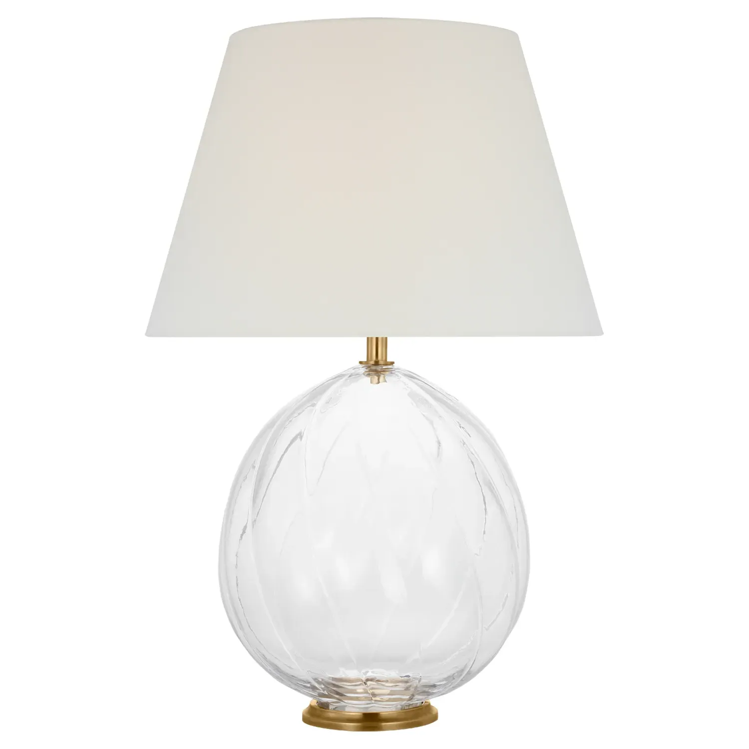 Talia Cordless Table Lamp - Clear, Glass image