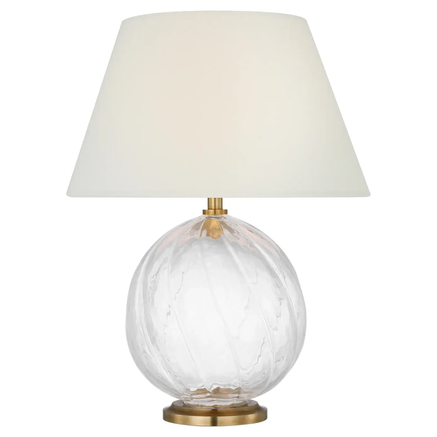Talia Cordless Table Lamp - Clear, Glass image