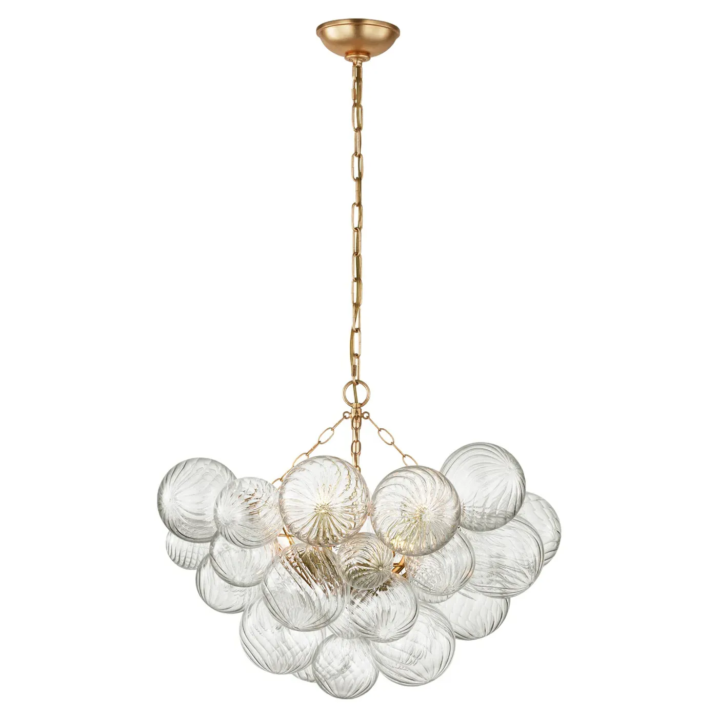 Talia Medium Chandelier - Gild, Metal