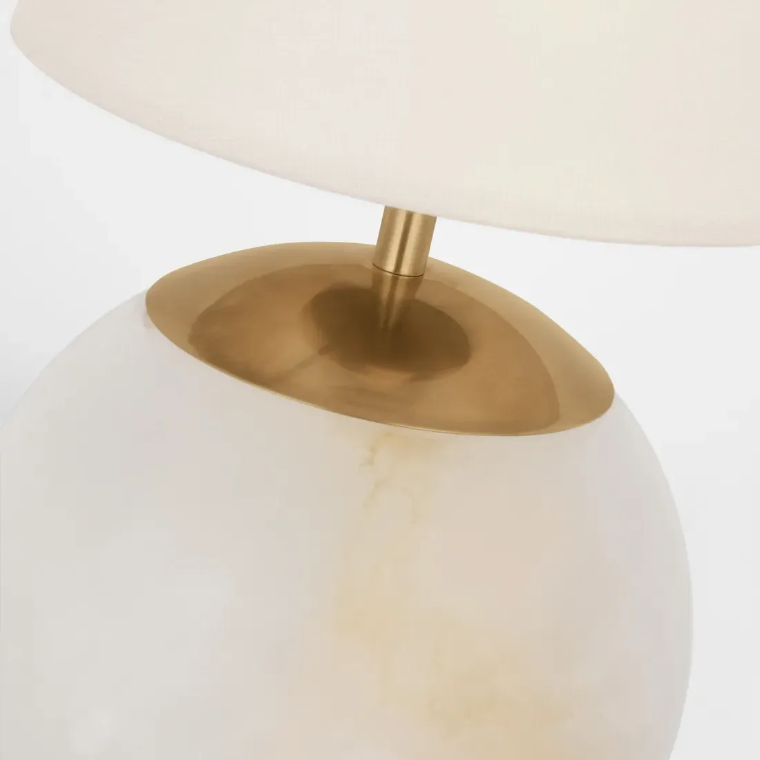 Terri Cordless Table Lamp - Alabaster